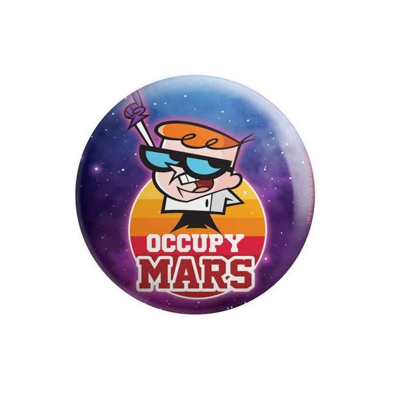 House Of Festivals Occupy Mars - Dexter'S Laboratory Official Badge
