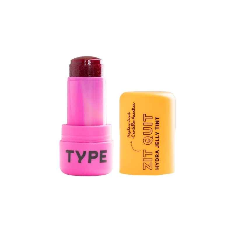 Type Beauty Inc Zit Quit Hydra Jelly Tint | Cheeks - Lips and Eyes | Bubble Gum 85 Type Beauty Inc Zit Quit Hydra Jelly Tint | Cheeks - Lips and Eyes | Bubble Gum 85