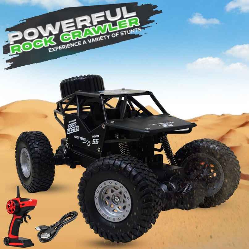 Fablue Rock Crawler Remote Control Car For Kids - Off Road Car Toy For Kids