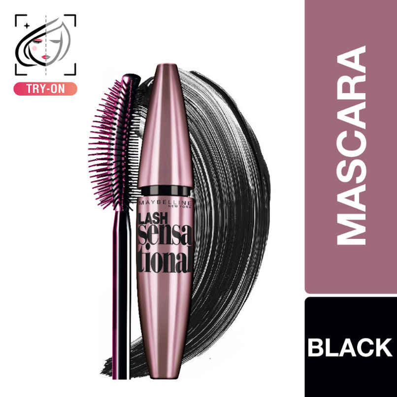 Maybelline New York Lash Sensational Waterproof Mascara, Black