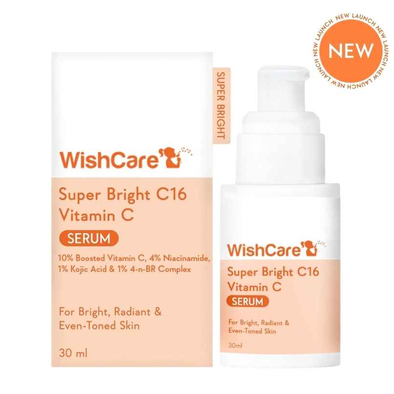 Wishcare Super Bright C16 Vitamin C Face Serum - For Pigmentation | Dark Spots