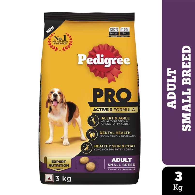 Pedigree PRO Adult Small Breed (9 Months+) Dog Food