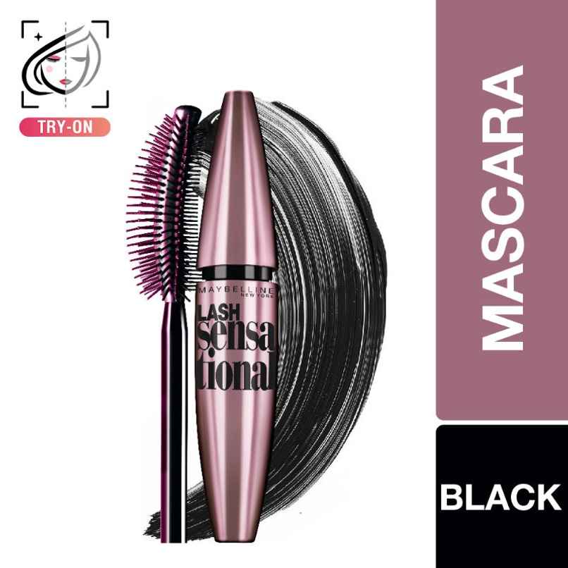 Maybelline New York Lash Sensational Waterproof Mascara, Black