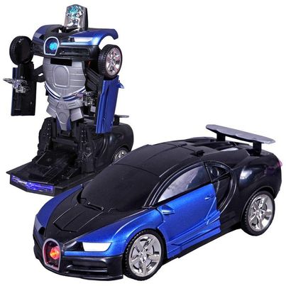 Toyshine Transforming Robot Racing Car | 3+ Years - Blue