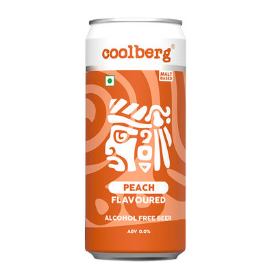 Coolberg Peach Flavoured Non Alcoholic Beer