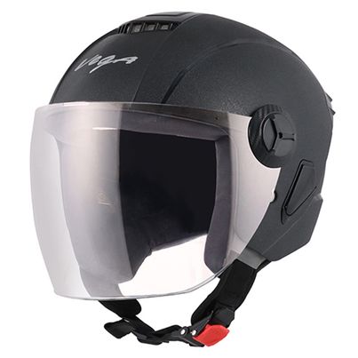 Vega Aster Black Helmet - L | Head Size - 58 cm | Vega Aster Black Helmet - L | Head Size - 58 cm |
