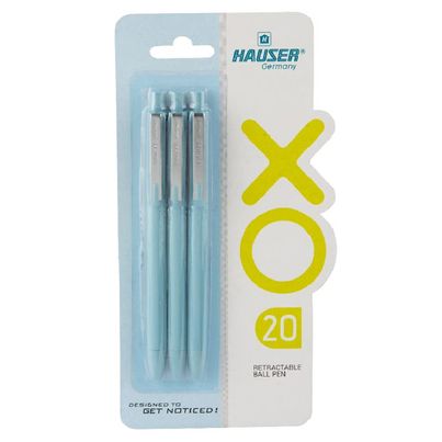 Hauser Xo 20 Blue Pack Of 3