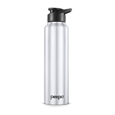 Pexpo Chromo Sports And Hiking Stainless Steel Water Bottle - 1 L