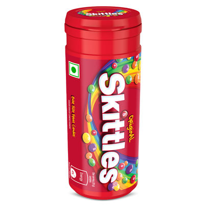 Skittles Original Bite-Size Fruit Candy Tube