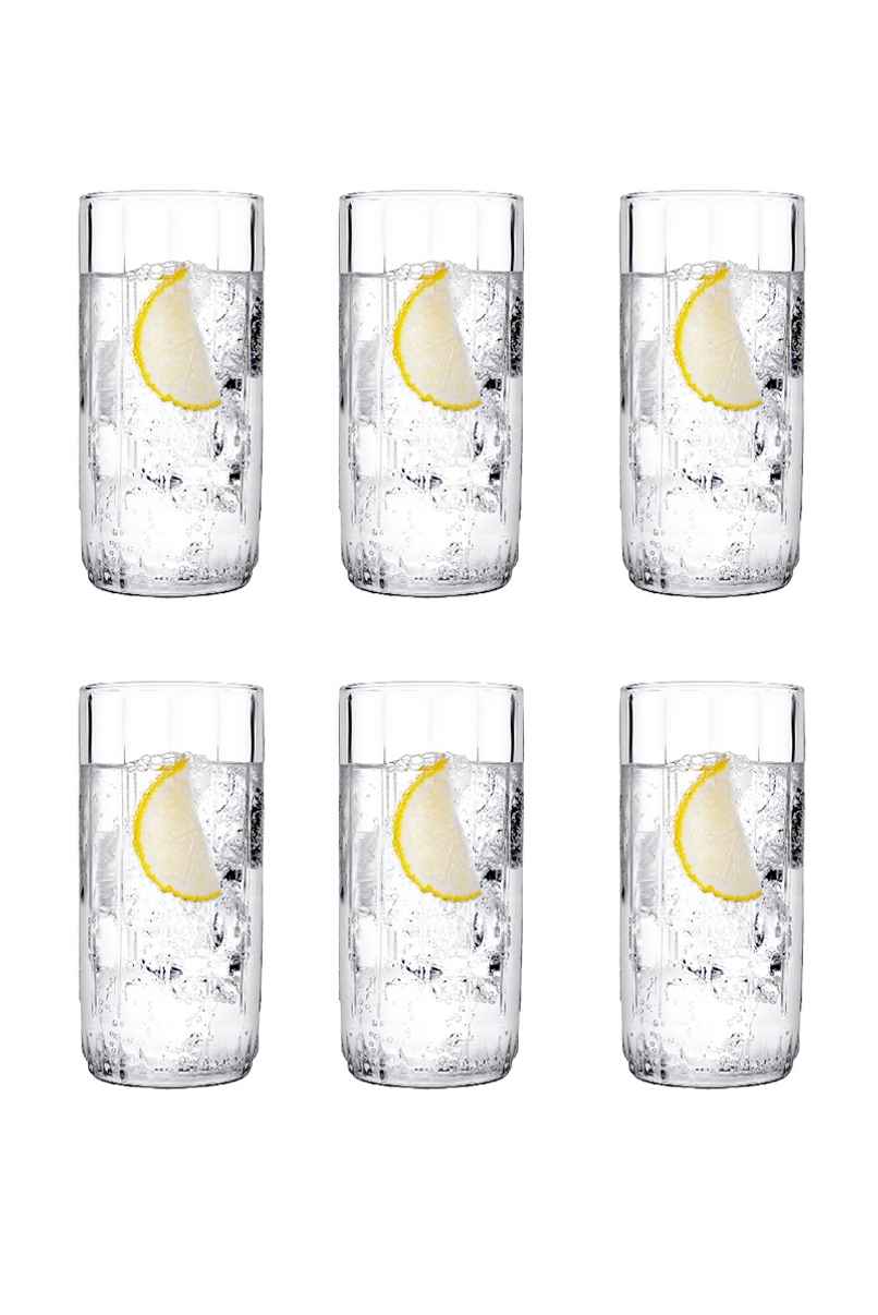 Pasabahce Leia Long Drink Tumbler | 310 CC | 6 Pcs Set Pasabahce Leia Long Drink Tumbler | 310 CC | 6 Pcs Set