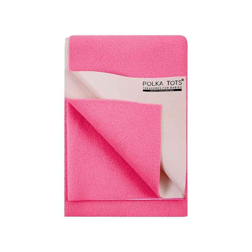 Polka Tots Dry Sheet Pink | DSCR03-M