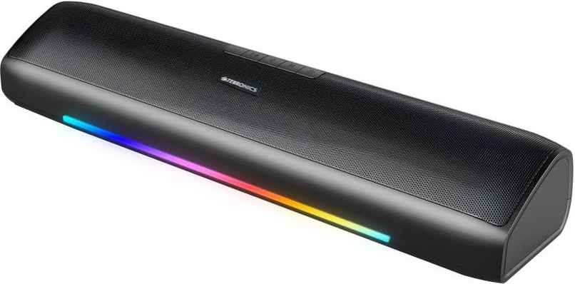 Zebronics Vita Bar 200 Compact BT Soundbar with 24W RMS Output, Multicolor LED, upto 8hr Backup and TWS mode