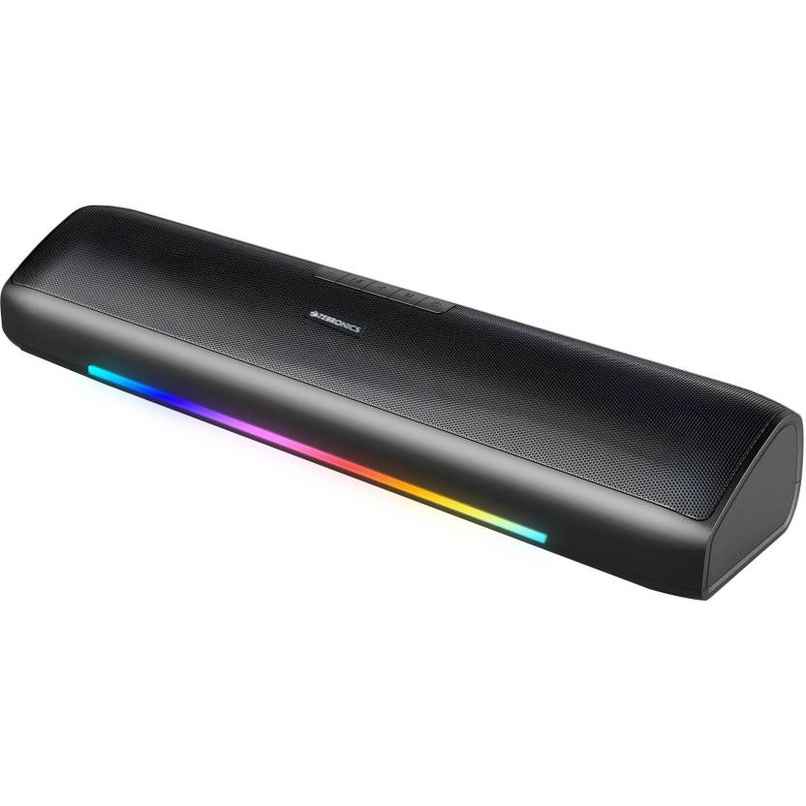 Zebronics Vita Bar 200 Compact BT Soundbar with 24W RMS Output, Multicolor LED, upto 8hr Backup and TWS mode