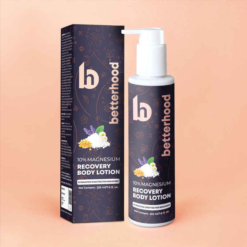Betterhood 10% Magnesium Recovery Body Lotion for Sleep Support Betterhood 10% Magnesium Recovery Body Lotion for Sleep Support