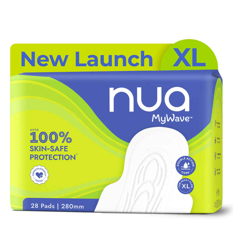 Nua MyWave Sanitary Pads | XL - 280mm Nua MyWave Sanitary Pads | XL - 280mm