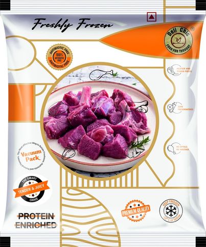 Deli Chic Mutton Curry Cut Freshly Frozen)