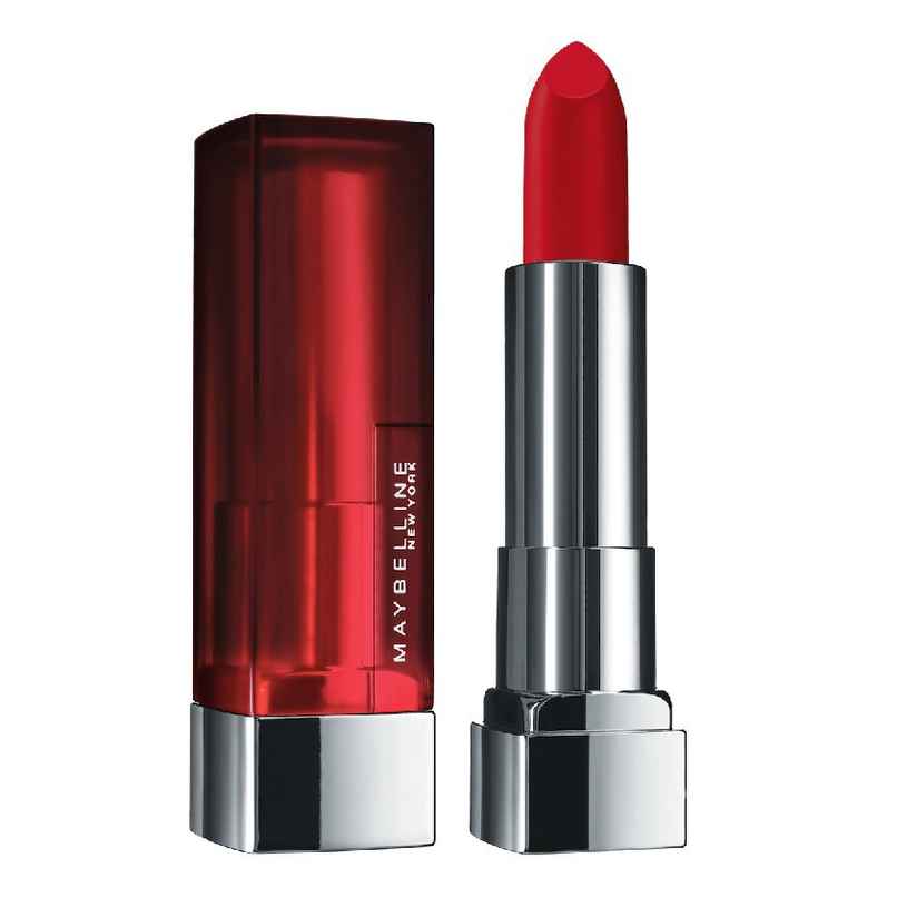 Maybelline New York Color Sensational Creamy Matte Lipstick- Red Liberation