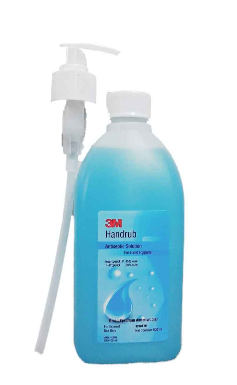 3M Avagard Chg Handrub Antiseptic Solution Blue