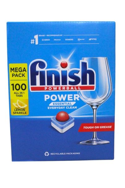 Finish Power Essential Lemon Dishwasher Tablets