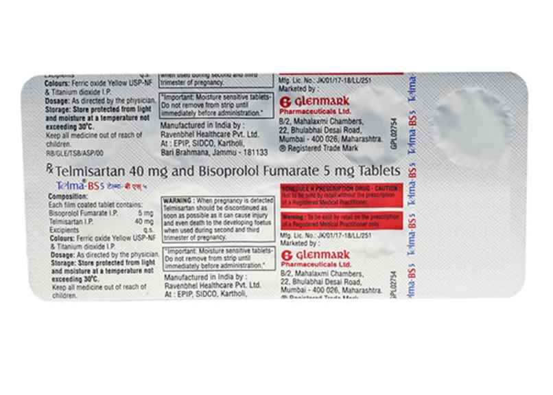 Telma-BS 5 Tablet Telma-BS 5 Tablet