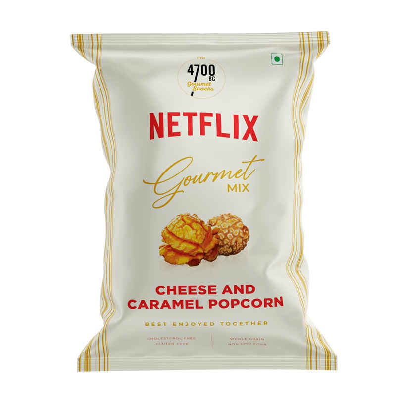 4700BC x Netflix Gourmet Cheese and Caramel Popcorn
