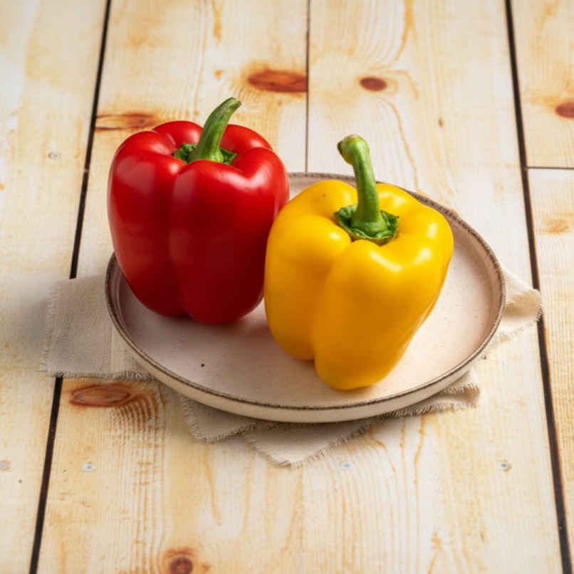 Capsicum Red & Yellow Capsicum Red & Yellow