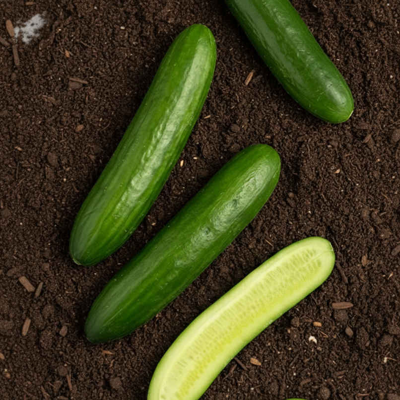 Organically Grown Cucumber English