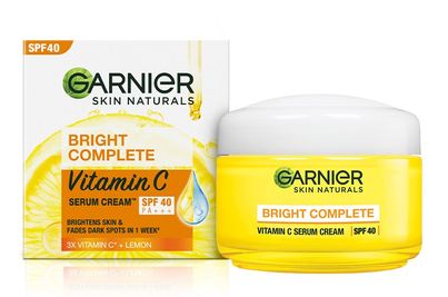 Garnier Bright Complete Vitamin C Serum Cream - With SPF 40 Garnier Bright Complete Vitamin C Serum Cream - With SPF 40