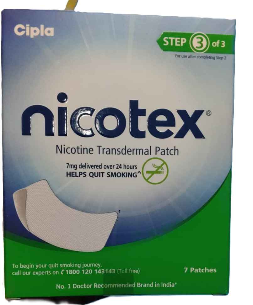 Nicotex 7mg Nicotine Transdermal Patch