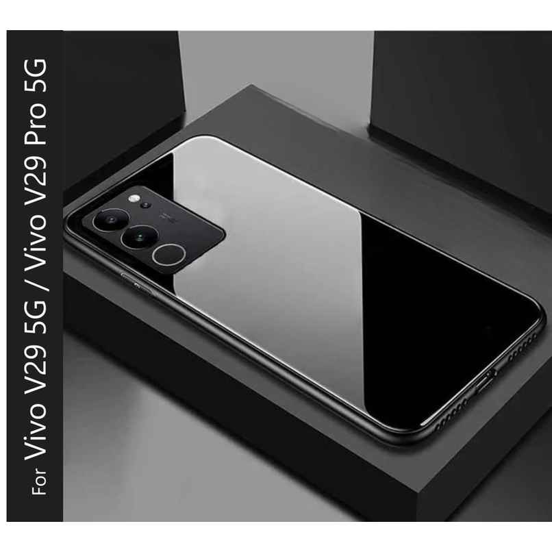 Kwine Case Vivo V29 5G / Vivo V29 Pro 5G Back Cover - Glass Case