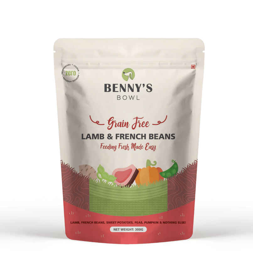 Benny's Bowl Fresh & Wet Dog Food - Lamb and French Beans | Grain Free Benny's Bowl Fresh & Wet Dog Food - Lamb and French Beans | Grain Free
