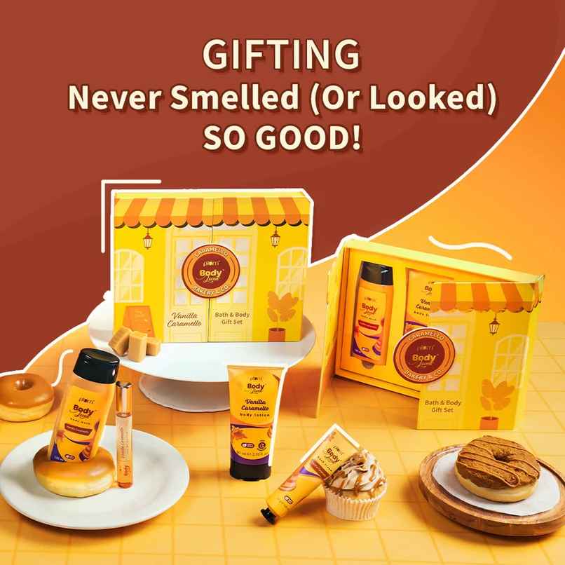 Plum BodyLovin Vanilla Caramello Bath & Body Gift Set