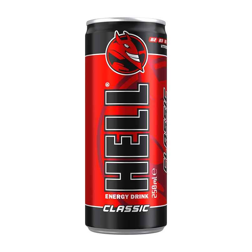 HELL Energy Drink | Classic | Canned Beverage
