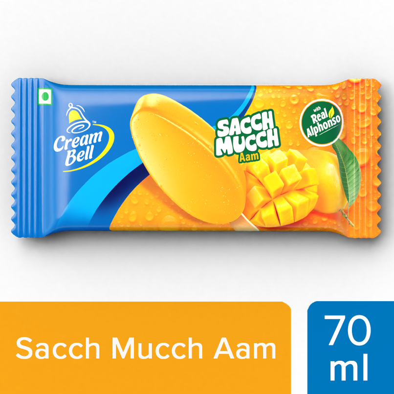 Cream Bell Sacch Mucch Aam Ice Cream Stick