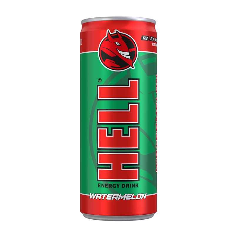 HELL Energy Drink Watermelon | Fruity Energy Boost