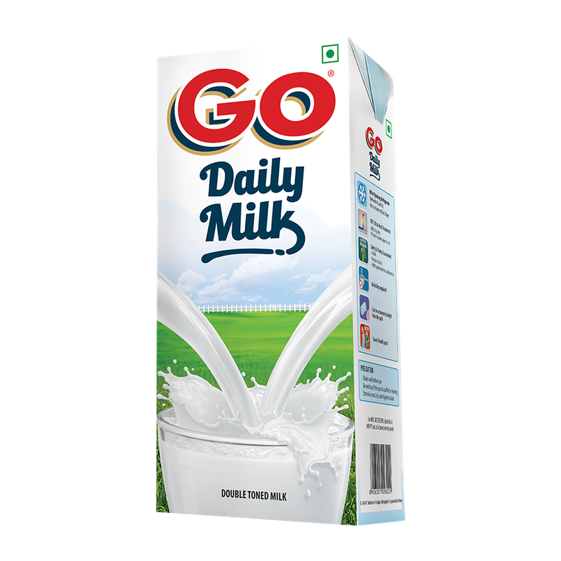 Go Daily Double Tonned Milk Tetra Pouch