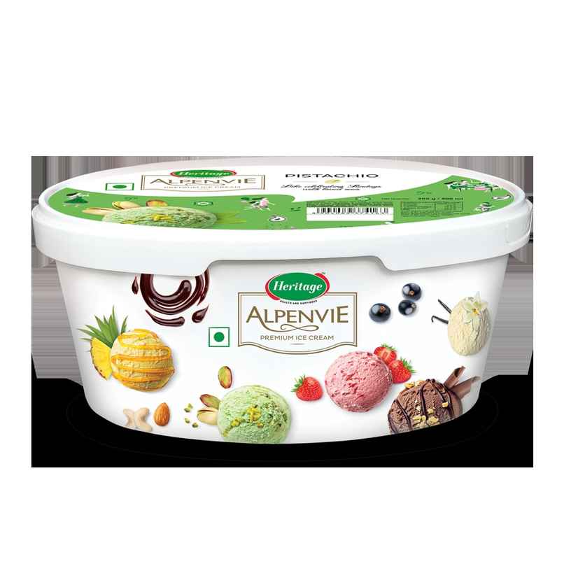 Heritage Alpenvie Pistachio Tub | Nutty & Creamy