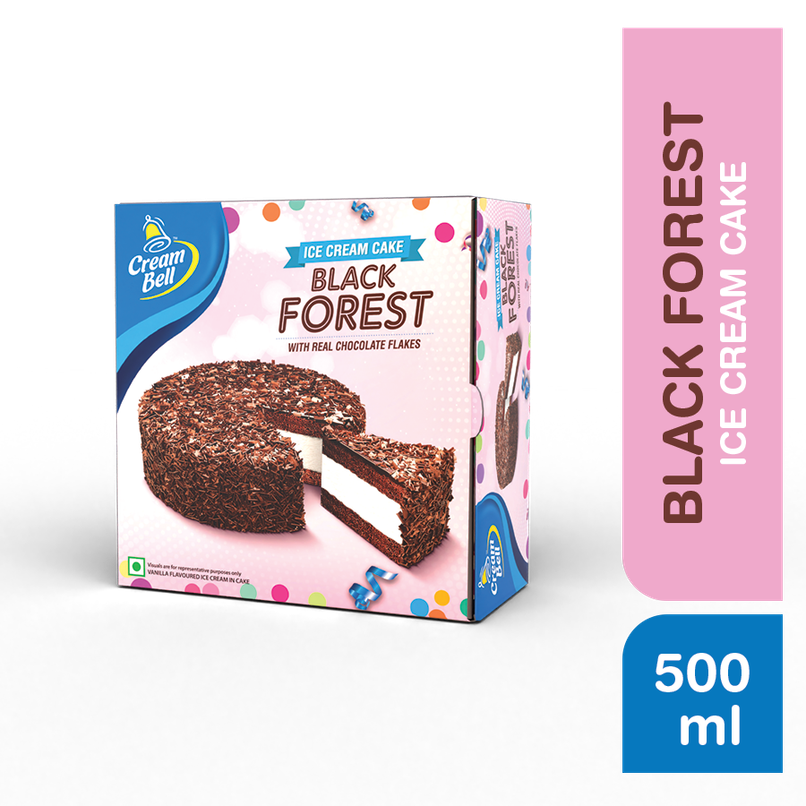 Creambell Black Forest Ice Cream Cake