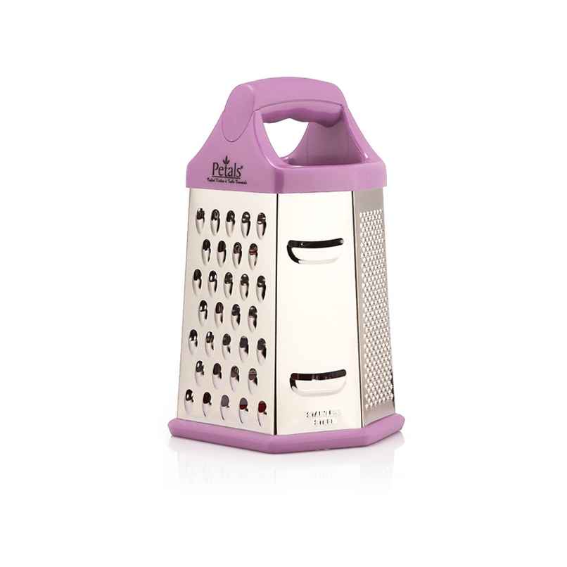 Petals 6 Sided Non Slip Hex Universal Kitchen Vegetable Grater Slicer | 20 cm