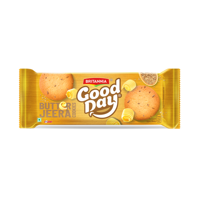 Britannia Good Day Butter Jeera Cookies | Trans Fat-free