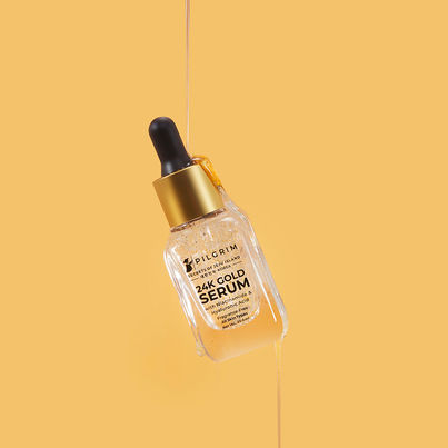 Pilgrim 24K Gold Face Serum With Niacinamide & Hyaluronic Acid For All Skin Types Unisex