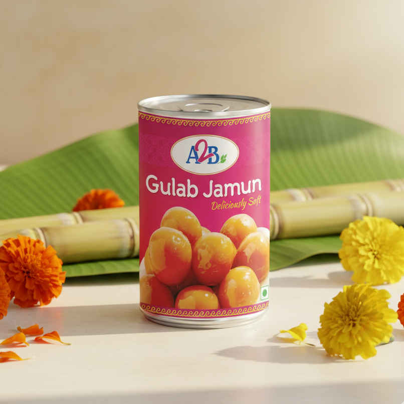 A2B Gulab Jamun Tin | Authentic Indian Sweet