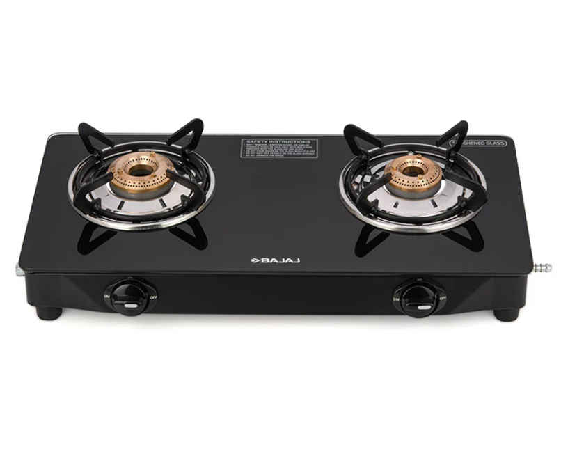 Bajaj 2 Burners Glasstop Gas Stove Ucx 2b Bajaj 2 Burners Glasstop Gas Stove Ucx 2b