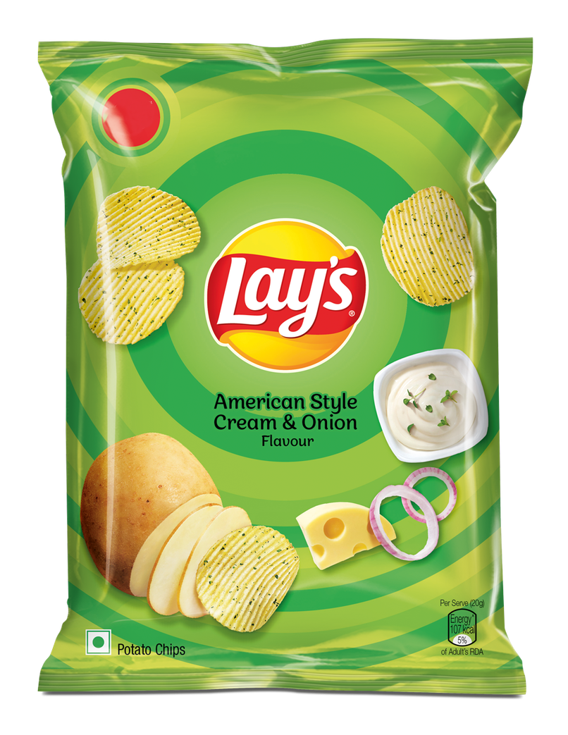 Lay's American Cream & Onion Potato Chips