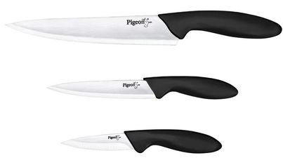 Pigeon Stainless Steel Kitchen Knives - 3 pcs