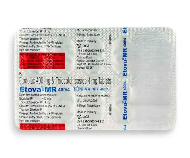 Etova - MR 400/4 Tablet Etova - MR 400/4 Tablet