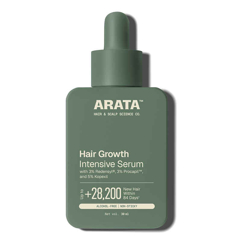Arata Hair Growth Intensive Serum with 3% Redensyl