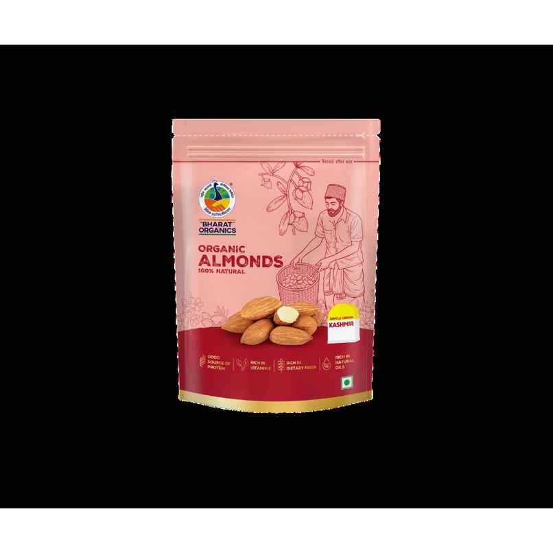 Bharat Organics Kashmiri Mamra Almonds