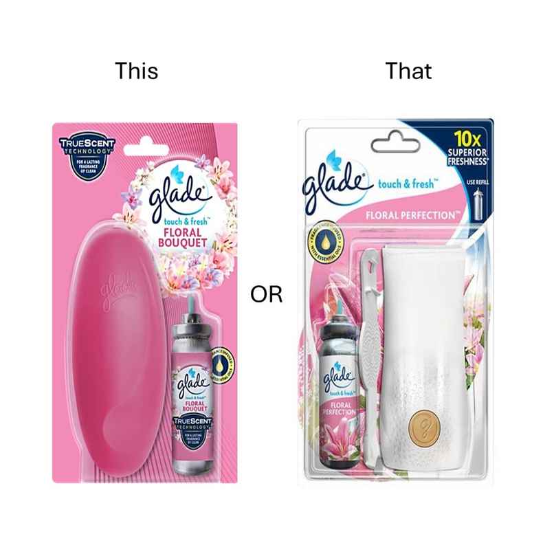 Glade Touch & Fresh Floral Room Freshener | Dispenser + Refill