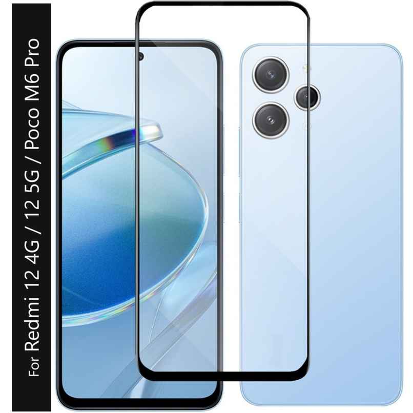 Kwine Case Redmi 12 4G / Redmi 12 5G / Poco M6 Pro 5G Tempered Glass Screen Protector Kwine Case Redmi 12 4G / Redmi 12 5G / Poco M6 Pro 5G Tempered Glass Screen Protector